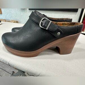 BØC by Born Black Platform Clog Mules – Size 10B – NWOT